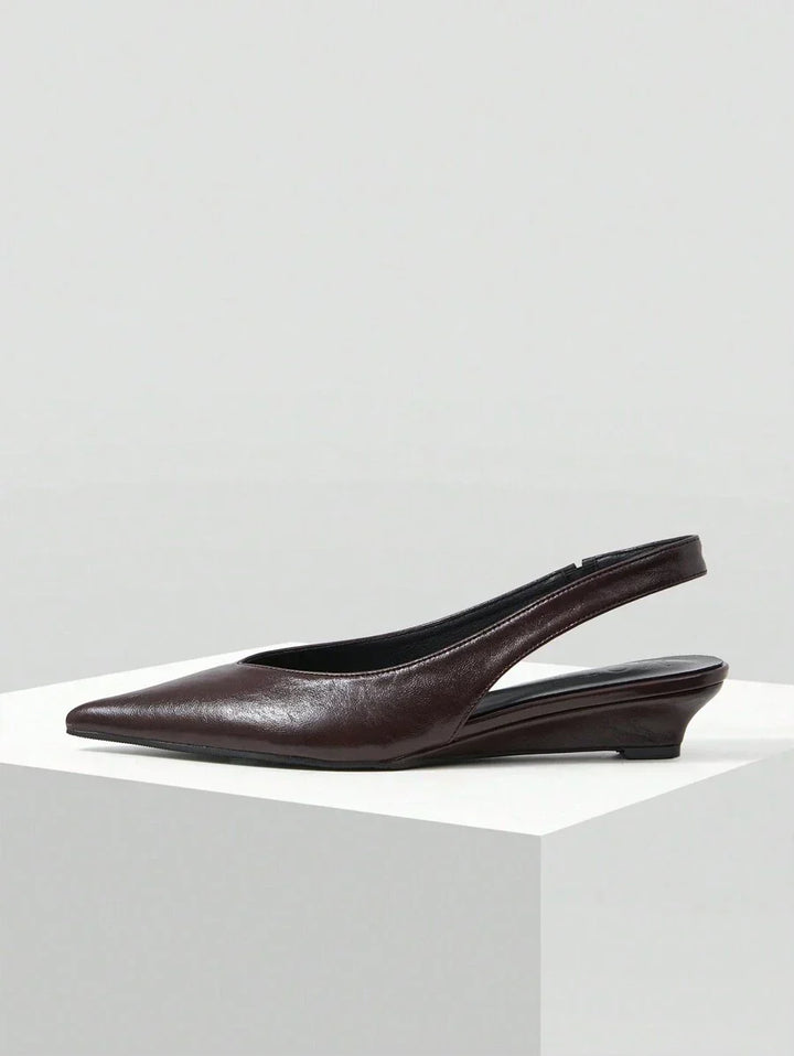 Léonie | Minimal Slingback Flats
