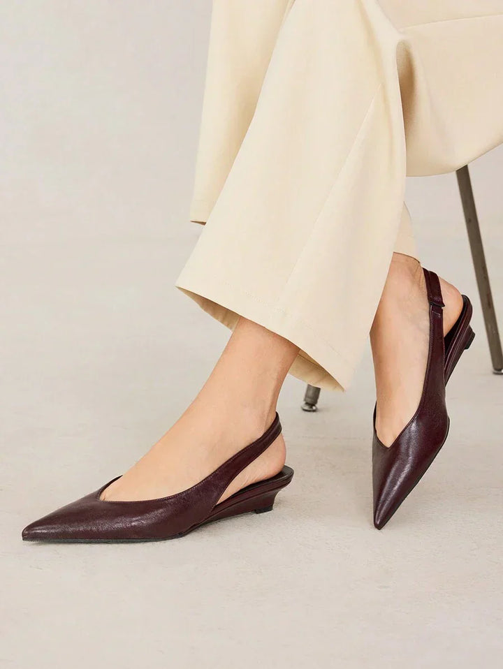 Léonie | Minimal Slingback Flats