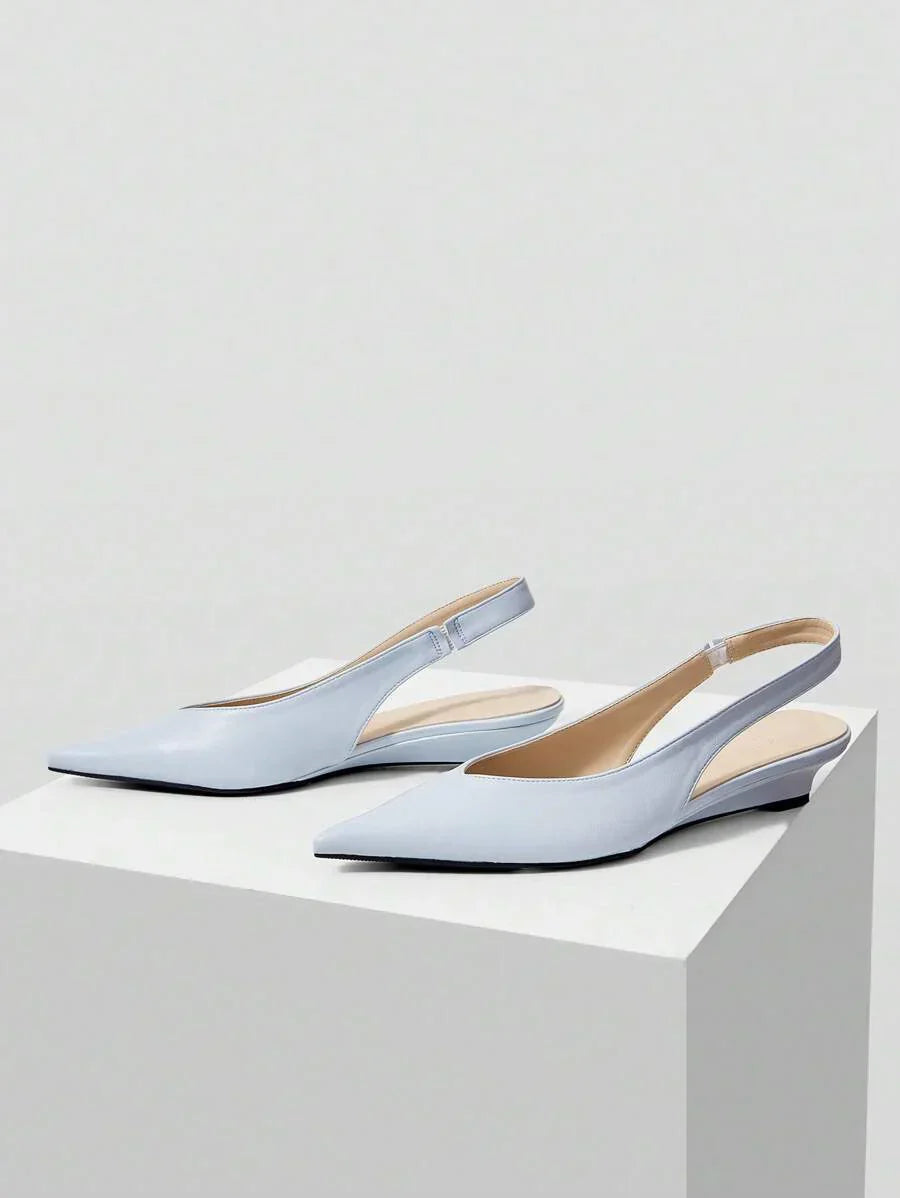 Léonie | Minimal Slingback Flats