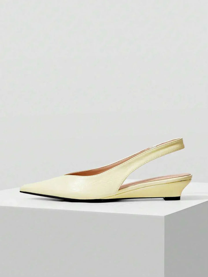 Léonie | Minimal Slingback Flats