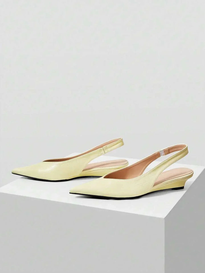 Léonie | Minimal Slingback Flats
