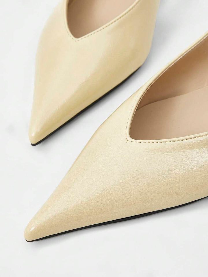 Léonie | Minimal Slingback Flats