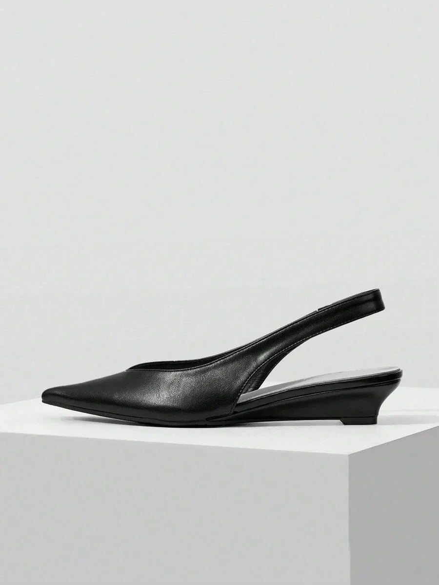 Léonie | Minimal Slingback Flats