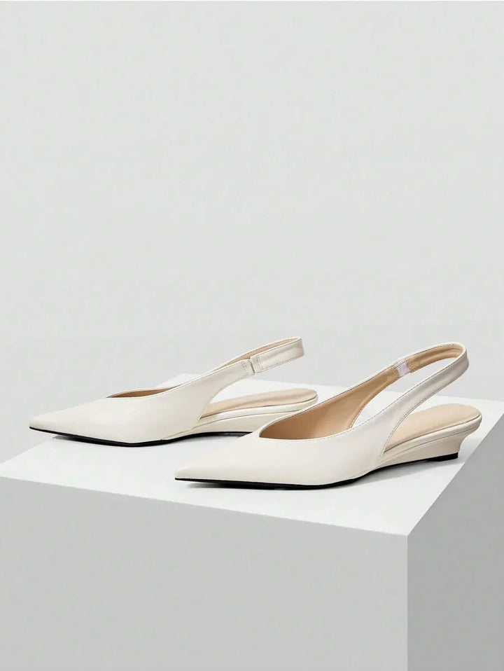 Léonie | Minimal Slingback Flats
