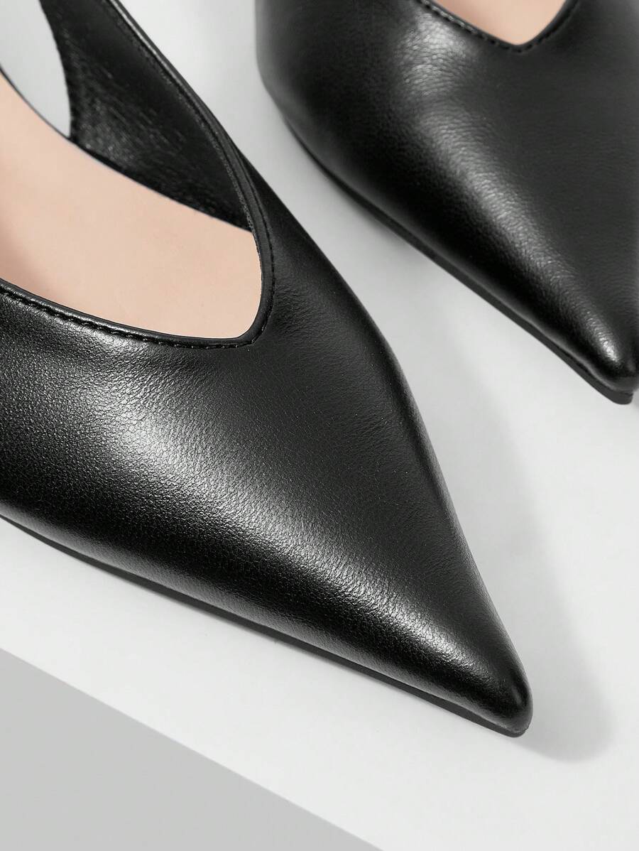 Léonie | Minimal Slingback Flats