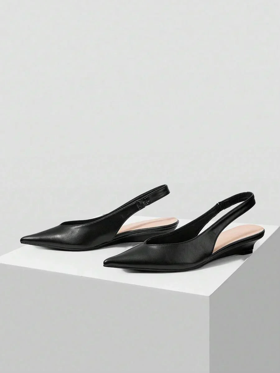 Léonie | Minimal Slingback Flats