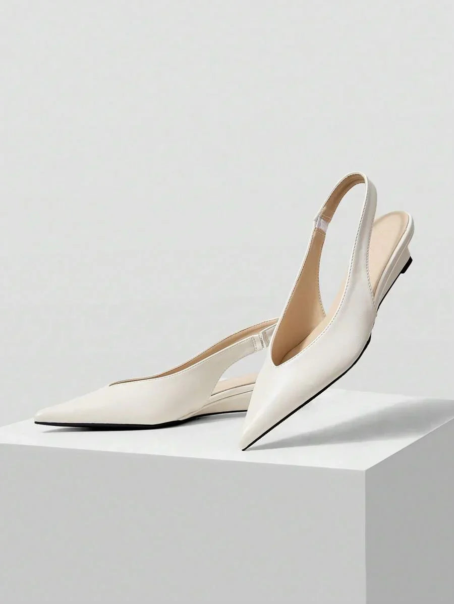 Léonie | Minimal Slingback Flats
