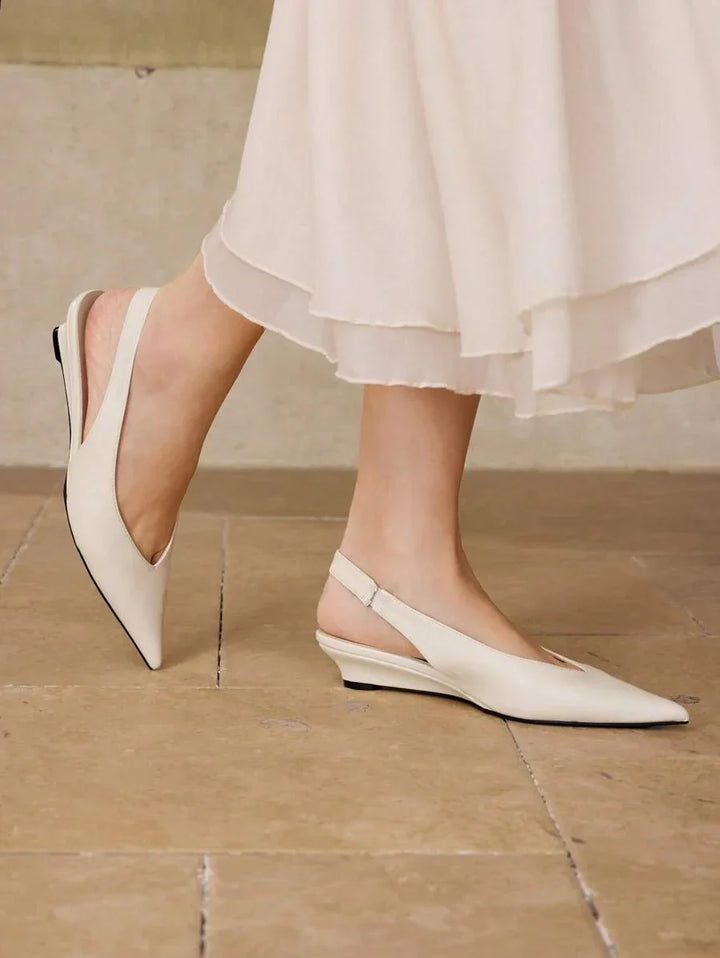 Léonie | Minimal Slingback Flats