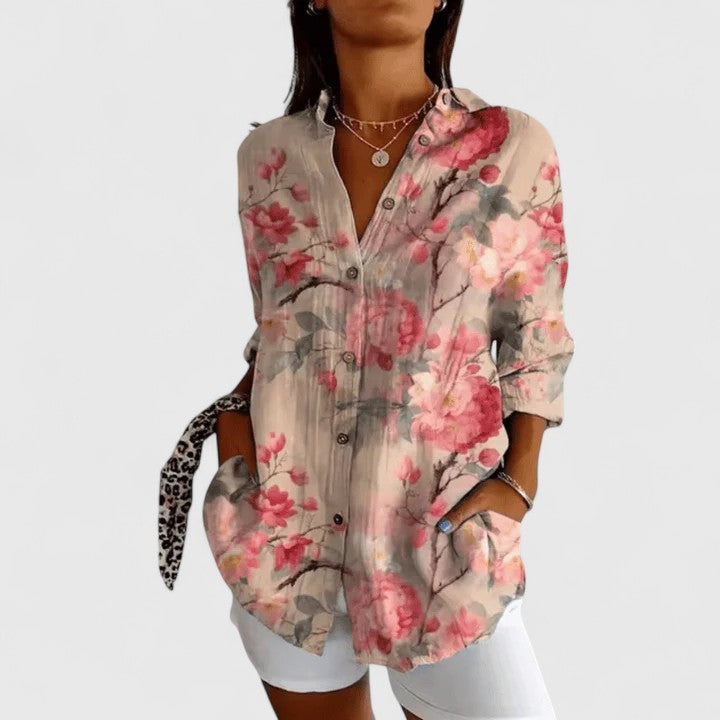 Flora | Chic Floral Blouse