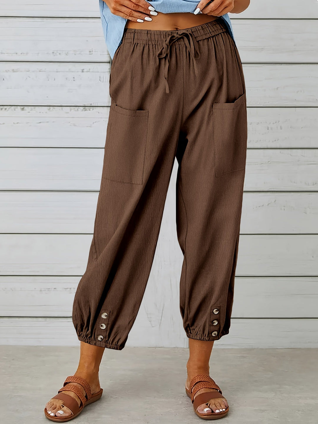 Koa | Effortless Wide Leg Capri