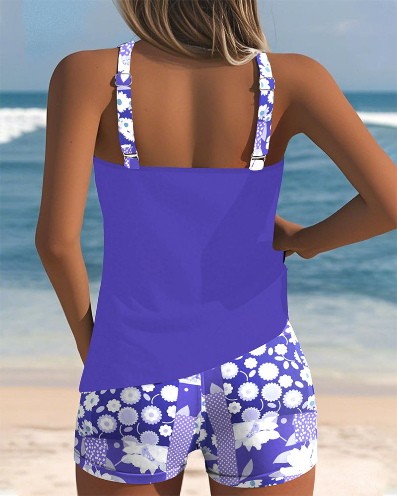 Elowen | Patchwork Breeze Tankini