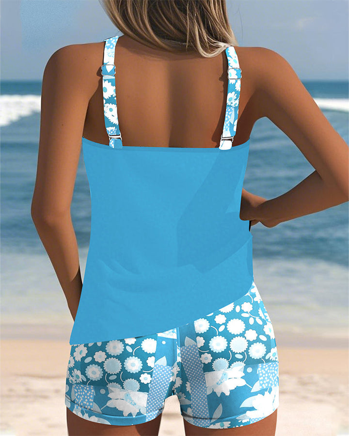 Elowen | Patchwork Breeze Tankini