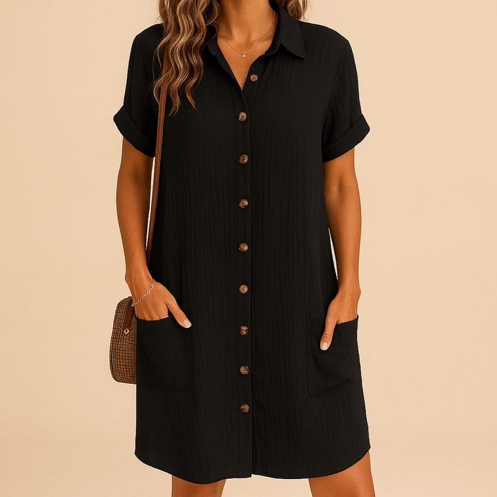 Amara | Sunlit Shirt Dress