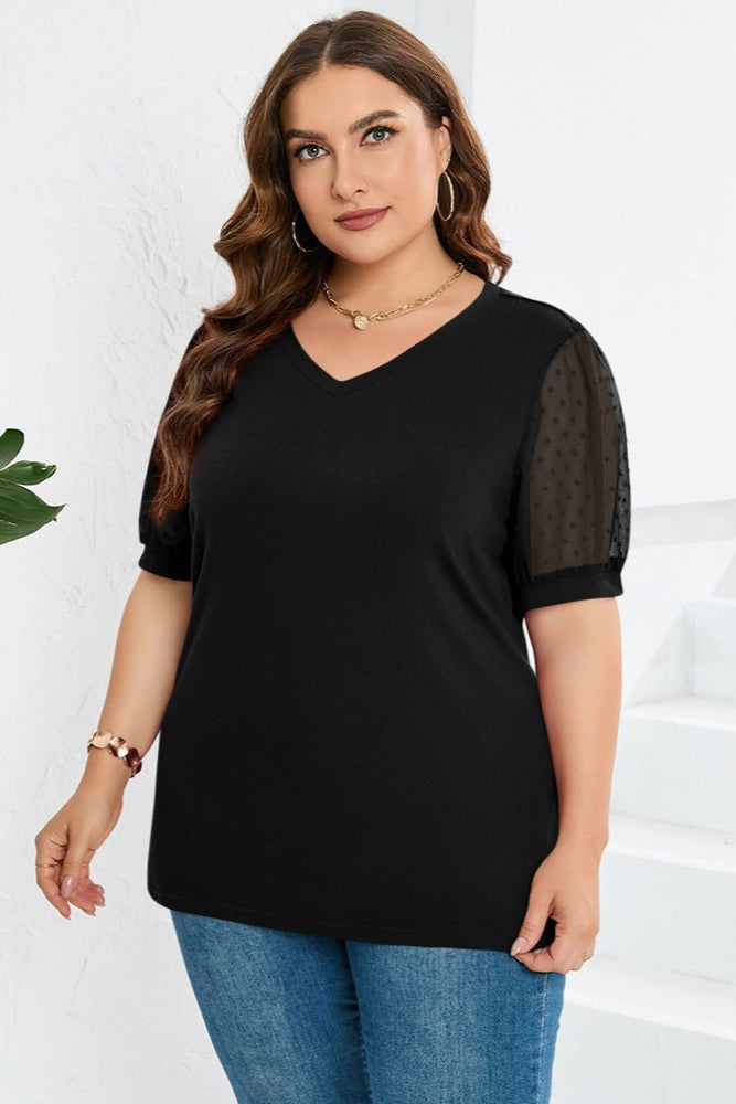 Hazel | Relaxed V-Neck Everyday Blouse