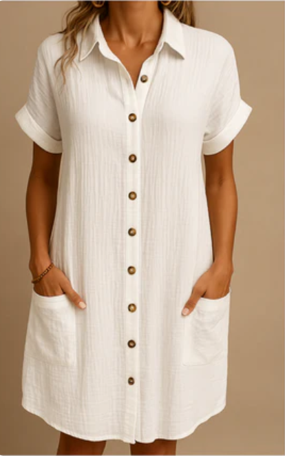 Amara | Sunlit Shirt Dress