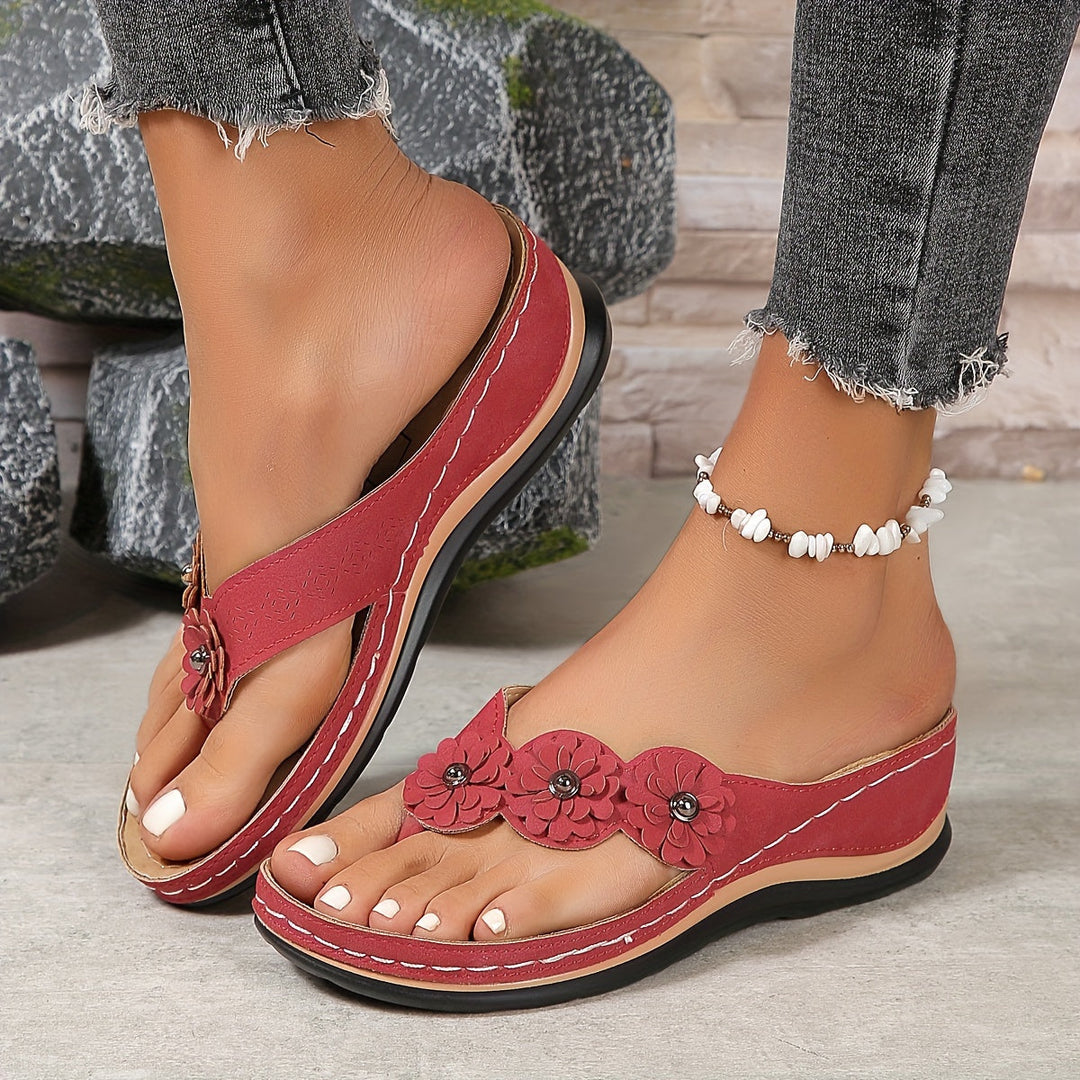 Ava - Cushioned Open-Toe Sandals