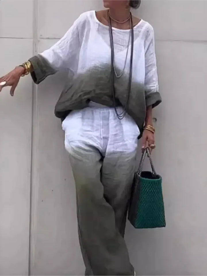 Evelina | Relaxed Printed Jumpsuit