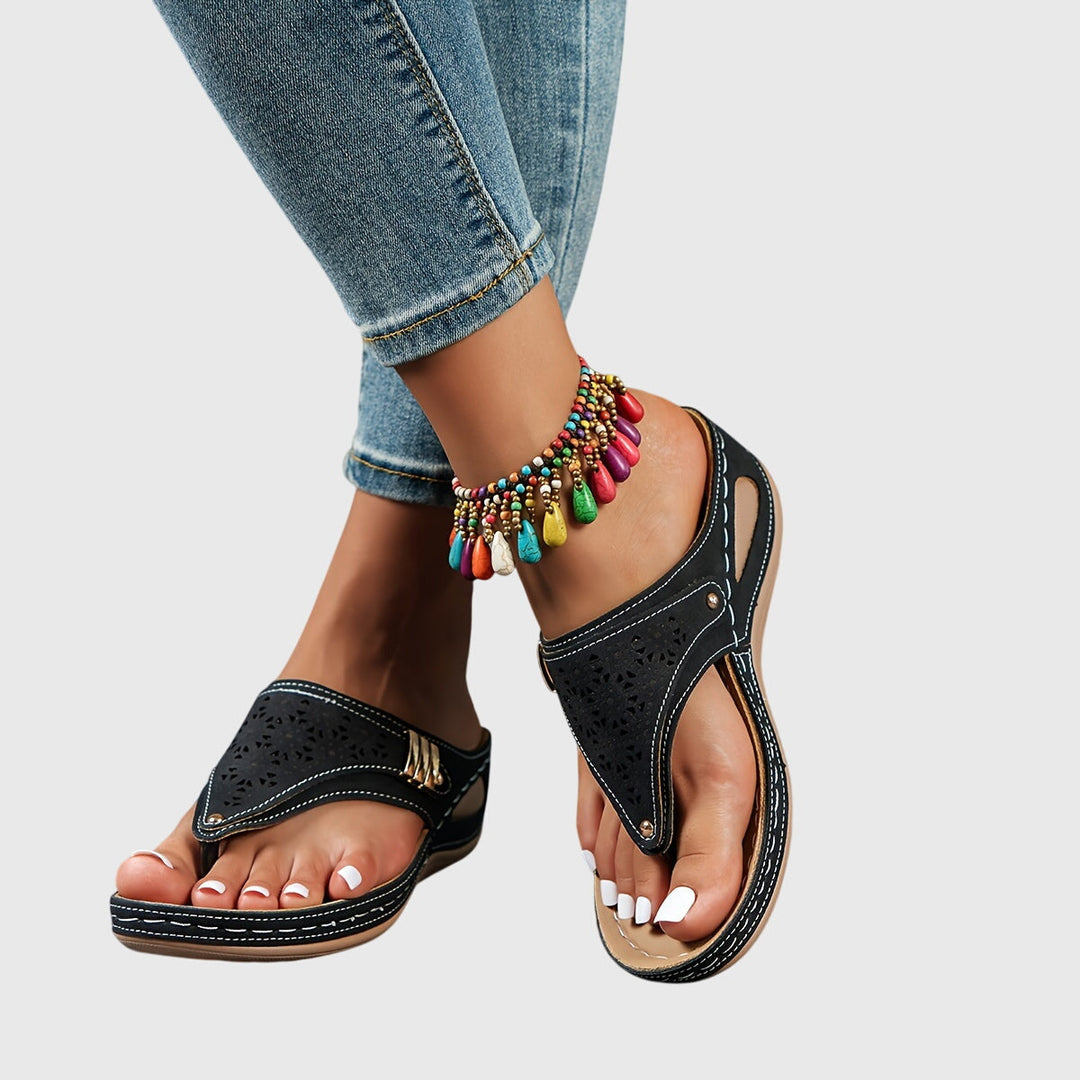 Elara | Sculpted Serenity Sandal