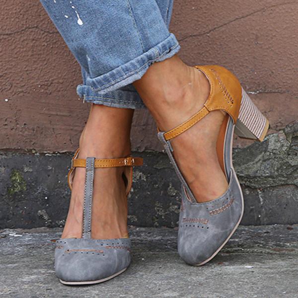Emily - Classic Everyday Heeled Shoes